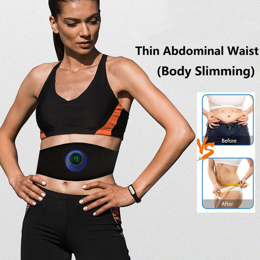 EMS Abdominal Muscle Toning Trainer ABS Electric Stimulator Toner Fitness Belt -  - Just £12.99! Shop now at PJF stores LTD