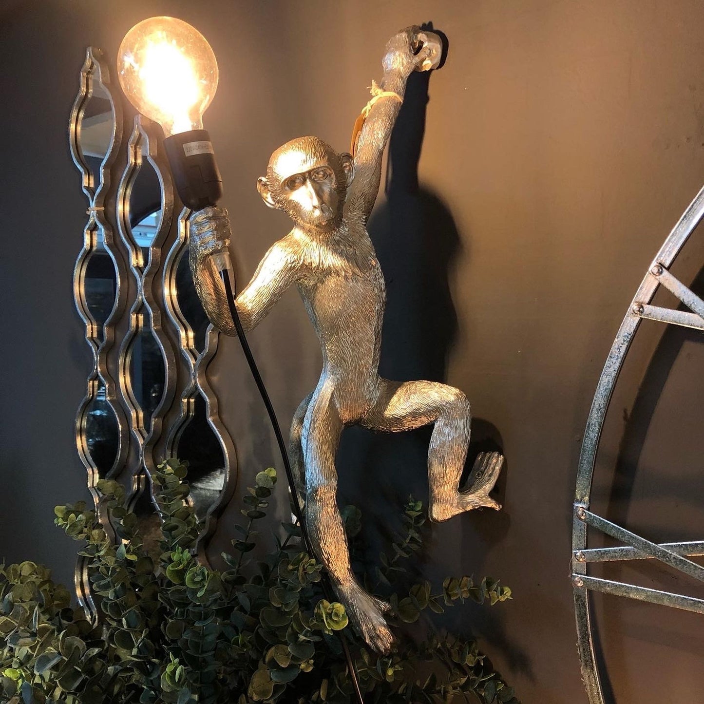 Ringo the Monkey Hanging Wall Light -  - Just £86.99! Shop now at PJF stores LTD