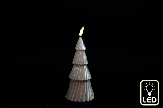 Christmas Tree LED Candle Small -  - Just £10.99! Shop now at PJF stores LTD