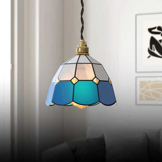 Vintage Tiffany Style Stained Glass Shade Fixtures~4542 -  - Just £21.99! Shop now at PJF stores LTD