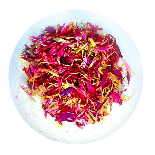 Therapeutic Bath Bomb - Ylang Ylang & Lemongrass Essential Oils -  - Just £6.99! Shop now at PJF stores LTD