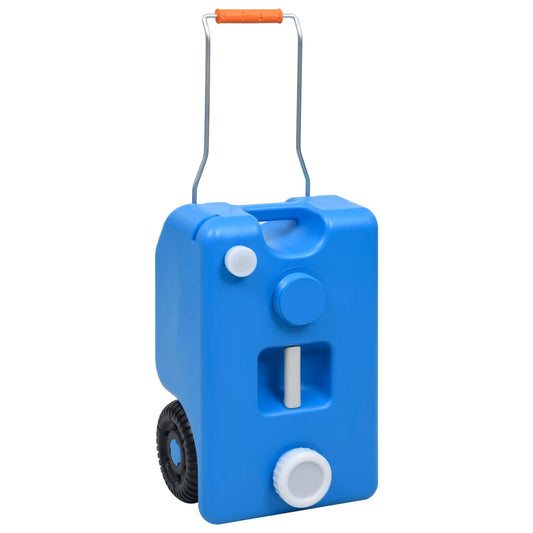 vidaXL Wheeled Water Tank for Camping 25 L Blue - Camping & Hiking - Just £75.75! Shop now at PJF stores LTD