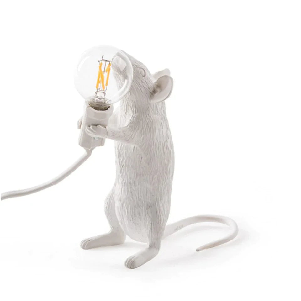 Modern LED Table Lights Resin Animal Rat LED Night Light -  - Just £14.99! Shop now at PJF stores LTD