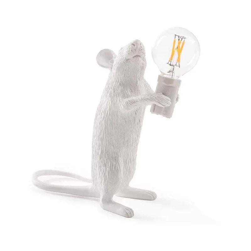Modern LED Table Lights Resin Animal Rat LED Night Light -  - Just £14.99! Shop now at PJF stores LTD