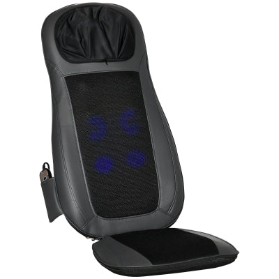 HOMCOM Shiatsu Back Massager for Neck,Massage Cushion with Vibrating Points for Home Office and Car, Black -  - Just £62.99! Shop now at PJF stores LTD