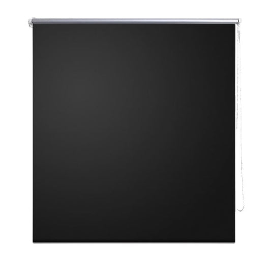 Roller Blind Blackout 60 x 120 cm Black - Window Blinds & Shades - Just £17.42! Shop now at PJF stores LTD