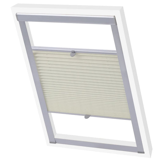 vidaXL Pleated Blinds Cream M08/308 - Window Blinds & Shades - Just £41.06! Shop now at PJF stores LTD