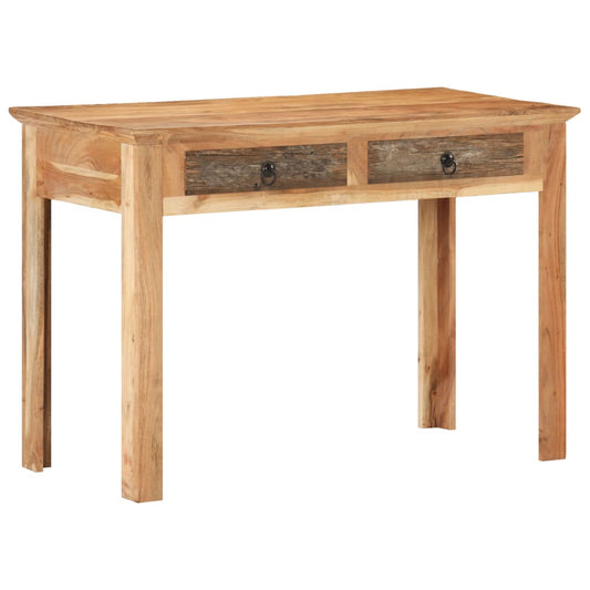 vidaXL Desk 110x50x75 cm Solid Reclaimed Wood - Desks - Just £183.76! Shop now at PJF stores LTD