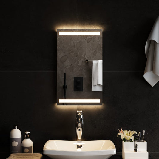 vidaXL LED Bathroom Mirror 30x50 cm - Mirrors - Just £30.35! Shop now at PJF stores LTD