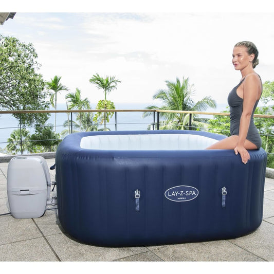 Bestway Lay-Z-Spa Inflatable Hot Tub Hawaii AirJet - Spa Systems - Just £1019.30! Shop now at PJF stores LTD