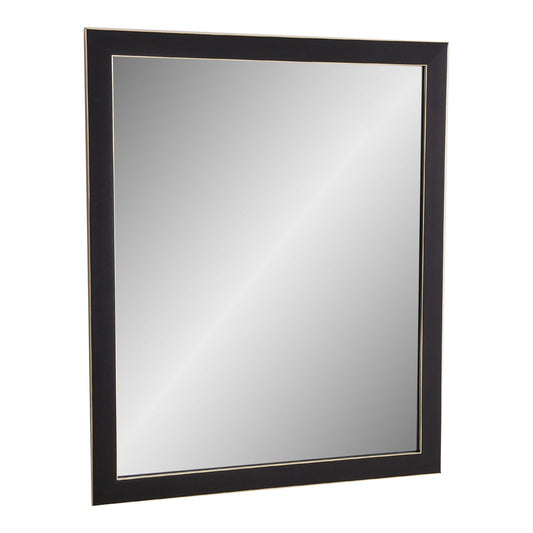Black And Gold Edged Mirror -  - Just £30.99! Shop now at PJF stores LTD