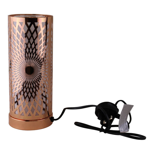 Kaleidoscope Design Colour Changing LED Lamp & Aroma Diffuser in Rose Gold -  - Just £44.84! Shop now at PJF stores LTD