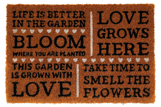 Bloom Potting Shed Doormat -  - Just £17.99! Shop now at PJF stores LTD