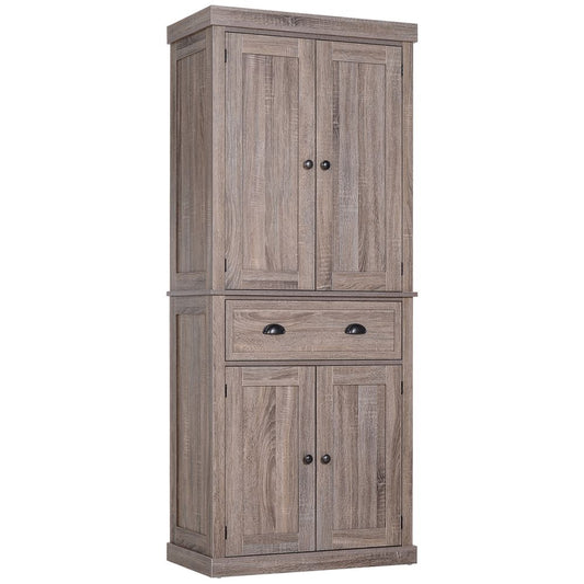 Freestanding Pantry Cupboard Storage Cabinet Home Organizer Furniture - Dining and Kitchen Sets - Just £165.99! Shop now at PJF stores LTD