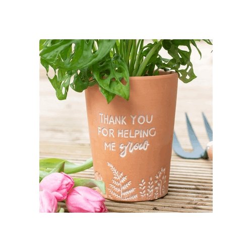 Thank You For Helping Me Grow Plantpot -  - Just £13.99! Shop now at PJF stores LTD