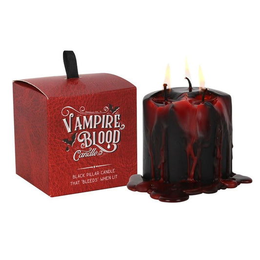 Small Vampire Blood Pillar Candle -  - Just £12.85! Shop now at PJF stores LTD