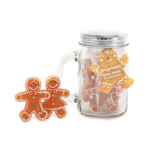 10 Gingerbread Wax Melts in Mason Jar -  - Just £11.57! Shop now at PJF stores LTD