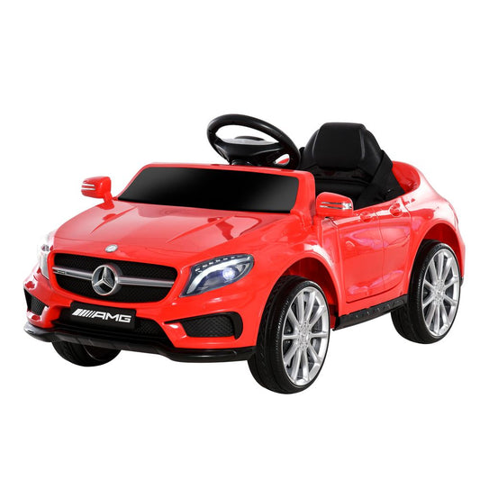 6V Licensed Mercedes Benz Kids Ride On Car W/ Remote Light Music Red -  - Just £110! Shop now at PJF stores LTD